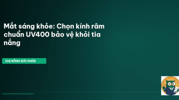 bảo vệ mắt khỏi tia UV