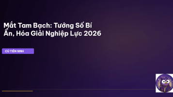 mắt tam bạch