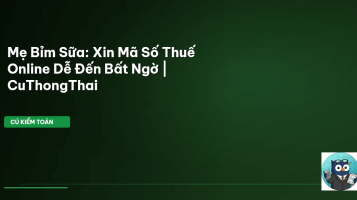 mã số thuế cá nhân