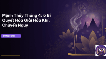 phong thủy mệnh thủy tháng 4