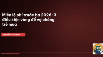 miễn lệ phí trước bạ