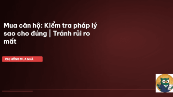 pháp lý chung cư