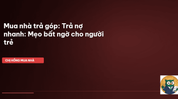 mua nhà trả góp