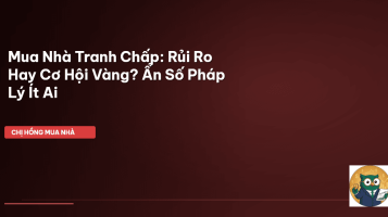 mua nhà tranh chấp