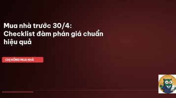 mua nhà trước 30/4