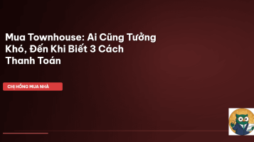 thanh toán townhouse