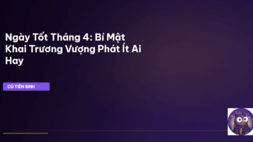 ngày tốt tháng 4
