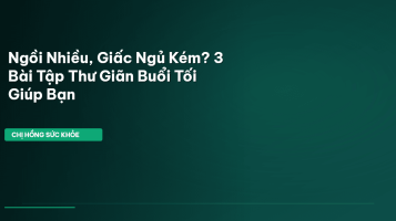 bài tập thư giãn buổi tối