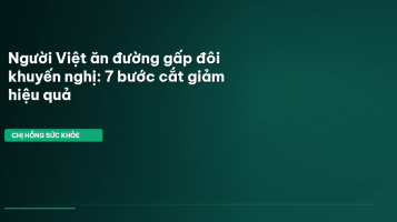tác hại của đường