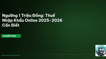 thuế nhập khẩu online