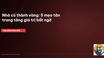 mua nhà cũ