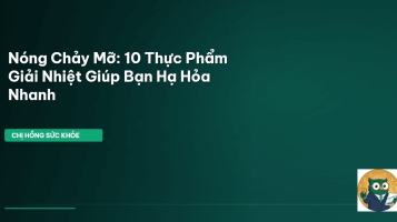 thực phẩm giải nhiệt