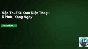nộp thuế online Q1