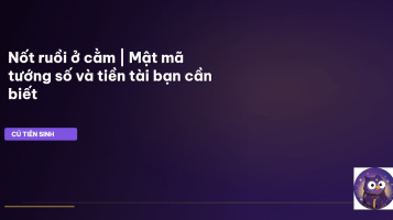 nốt ruồi ở cằm