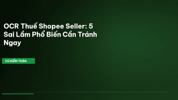 OCR thuế Shopee