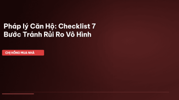 pháp lý căn hộ