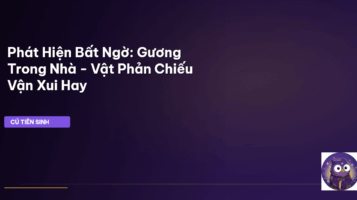 phong thủy gương