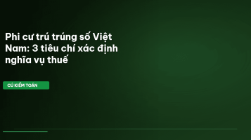 thuế cá nhân phi cư trú