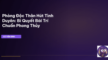 phong thủy độc thân