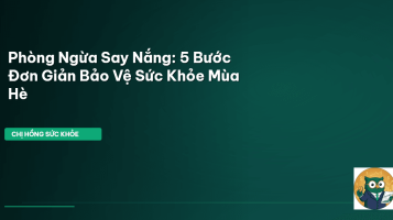 phòng ngừa say nắng