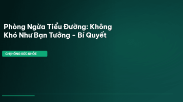 phòng ngừa tiểu đường