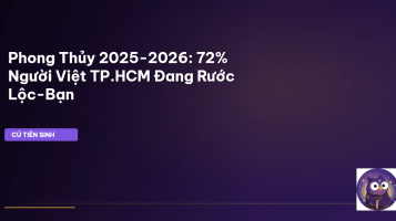 Phong Thủy 2025-2026