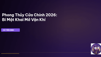 phong thủy cửa chính