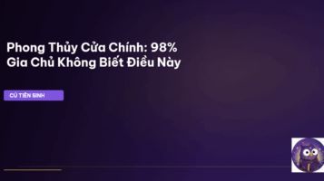 phong thủy cửa chính