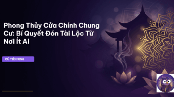 phong thủy cửa chính chung cư
