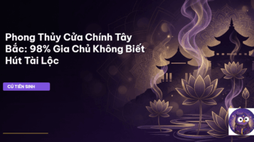 phong thủy cửa chính Tây Bắc