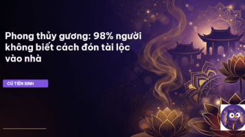 phong thủy gương