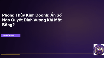 phong thủy kinh doanh