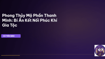 phong thủy mộ phần