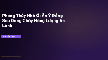 phong thủy nhà ở