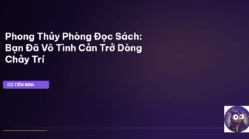 phong thủy phòng đọc sách