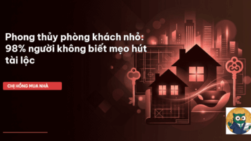 phong thủy phòng khách nhỏ