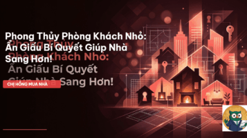 phong thủy phòng khách nhỏ