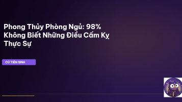 phong thủy phòng ngủ