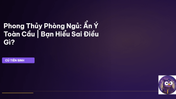 phong thủy phòng ngủ