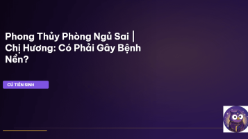 phong thủy phòng ngủ