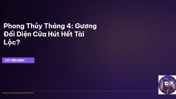 phong thủy tháng 4