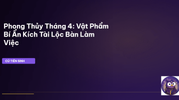 phong thủy tháng 4