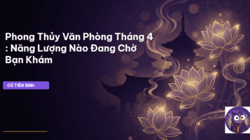 phong thủy văn phòng tháng 4