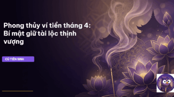 phong thủy ví tiền tháng 4