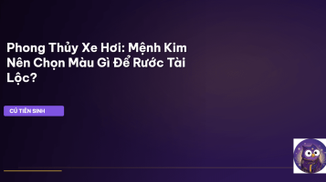 phong thủy xe hơi