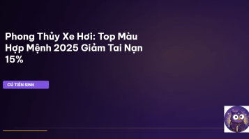 màu xe hợp mệnh