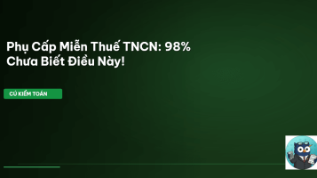 phụ cấp miễn thuế tncn