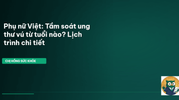 tầm soát ung thư vú