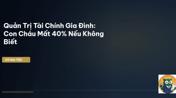 quản trị tài chính gia đình