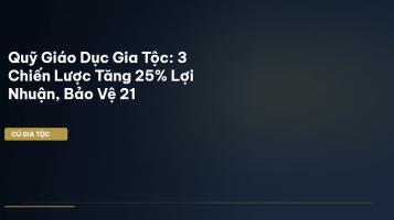 quỹ giáo dục gia tộc